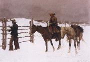 Frederick Remington The Fall of the Cowboy Spain oil painting artist